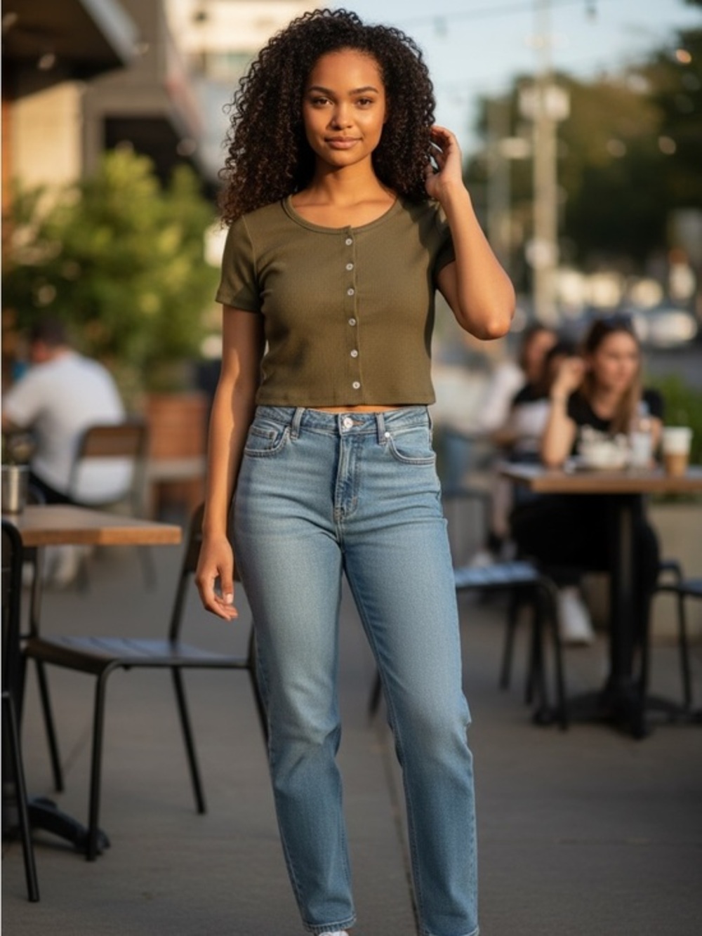 Glamorous Petite Crop Top